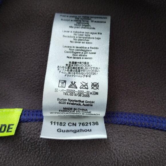 Burton AK Womens Jacket Liner Small Purple DryRide Full Zip Outdoor Gorpcore - Picture 8 of 12